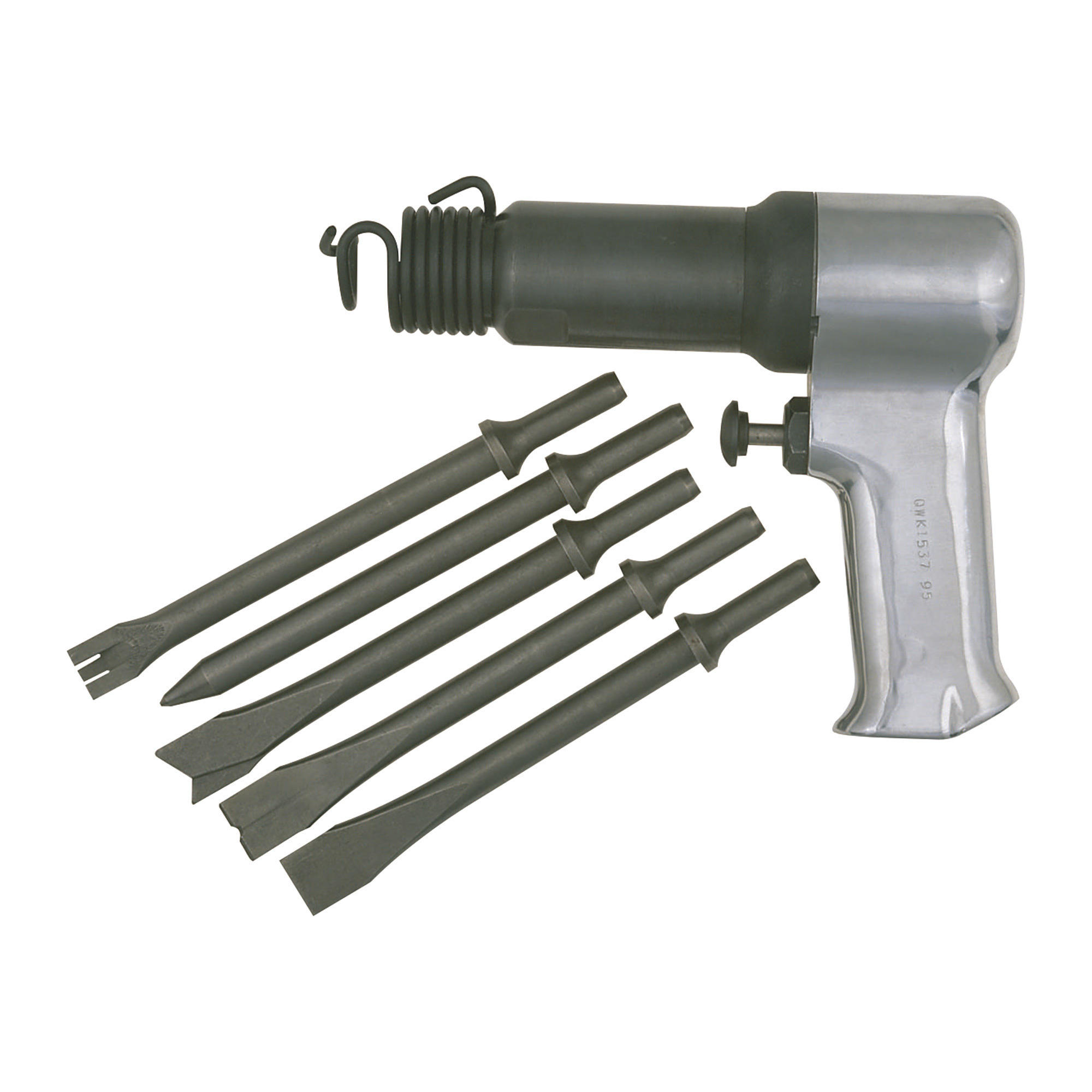 Ingersoll Rand Air Hammer, 2 9/32in. Stroke, 3,000 BPM, 3 CFM, Model# 121-K6